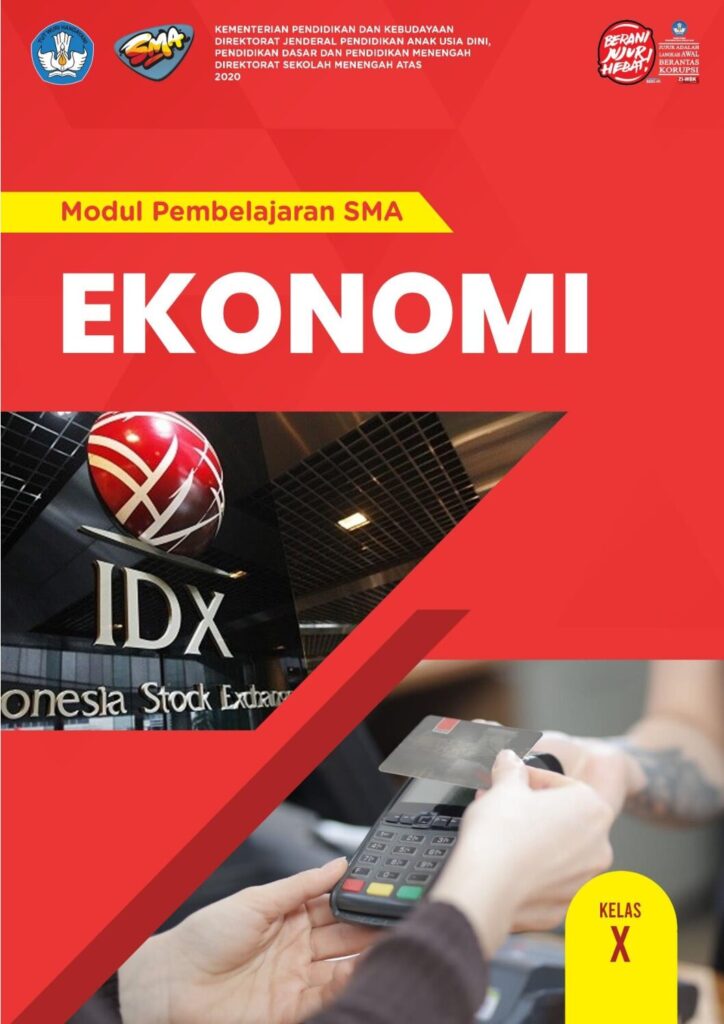 Book Cover: Modul Pembelajaran Ekonomi Kelas X SMA/MA KD.3